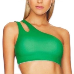Camila Coelho Belmira One Shoulder Sports Bra
